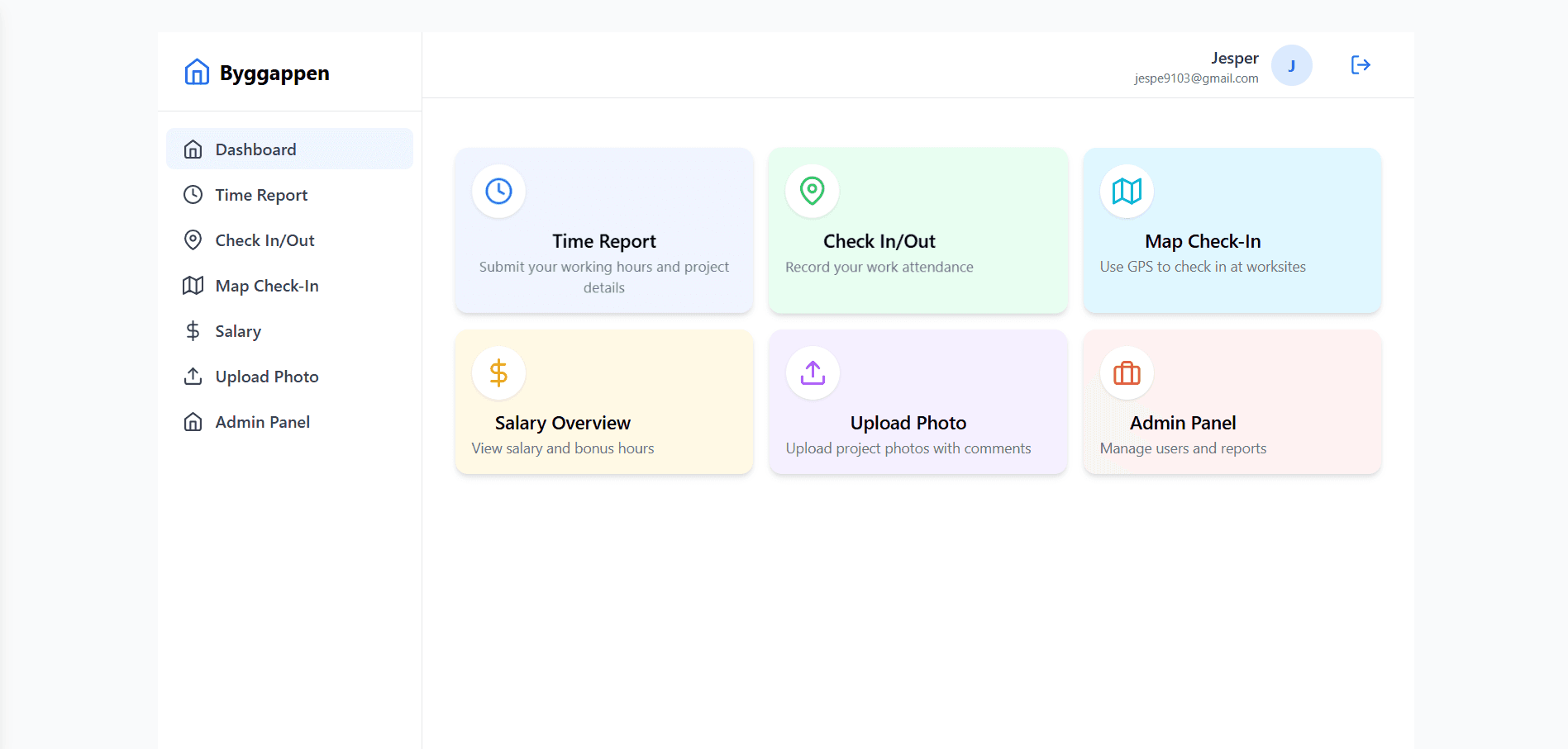 ConstructionApp screenshot